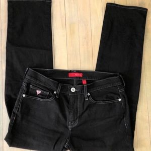 🌺Never Worn Men’s Red Stitch Guess Jeans